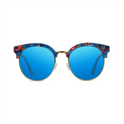 Ayollar uchun ko'zguli dizayner quyosh ko'zoynaklari